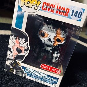 Funko Marvel #140 Funko Pop – Crossbones “Target exclusive”